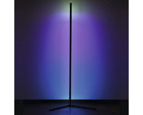 Rohová lampa s proměnou barev pro náladové osvětlení