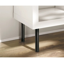 Tarrox noha stolu kulatá Ø 30 x 200 mm, černá-thumb-1