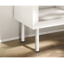 Tarrox noha stolu kulatá Ø 30 x 100 mm, bílá-thumb-1