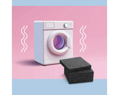 Pračka s antivibračními podložkami pro spotřebiče