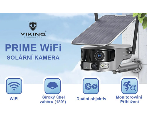 Viking Technology Prime WiFi solární kamera