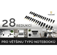 Sada 28 adaptérů pro notebooky