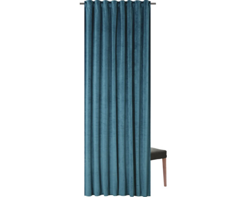 Záclona z látky se zavěšením na očka