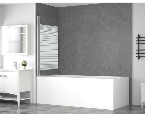 Koupelna s vanou a vanovou zástěnou