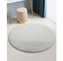 Kusový koberec Romance, kruh, šedý 80cm-thumb-8