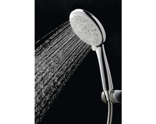 Ruční sprcha s tekoucí vodou