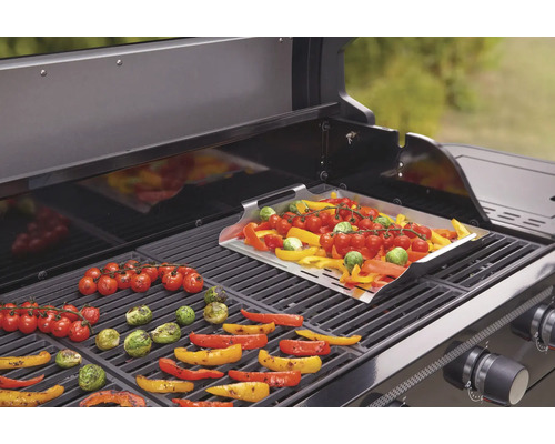 Zelenina připravená na grilu.