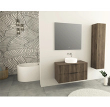 Koupelnová skříňka vysoká Jungborn QUATTRO/SEDICI ořech 35 x 160 x 35 cm 55710