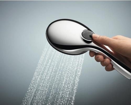 Ruční sprcha s proudem vody a rukou