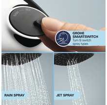 Sprchová hlavice Grohe SmartSwitch s různými druhy proudu