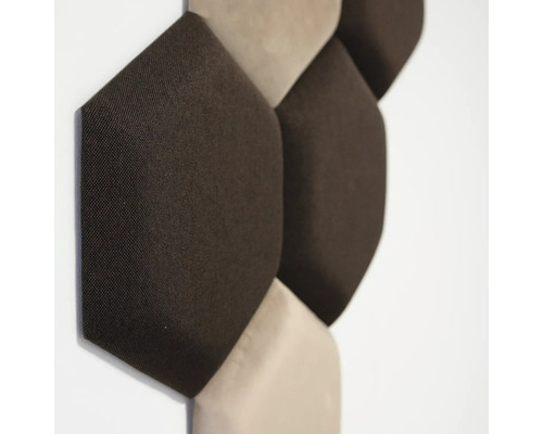 Detail akustických panelů pro montáž na stěnu