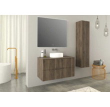 Koupelnová skříňka vysoká Jungborn QUATTRO/SEDICI ořech 35 x 160 x 35 cm 55710