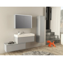 Koupelnová skříňka vysoká Jungborn NOVE šedá 35 x 160 x 35 cm 55783