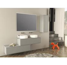 Koupelnová skříňka vysoká Jungborn NOVE šedá 35 x 100 x 35 cm 55791