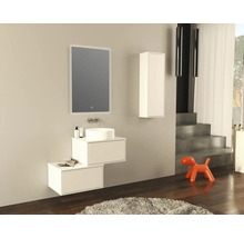 Koupelnová skříňka vysoká Jungborn NOVE bílá 35 x 100 x 20 cm 55794