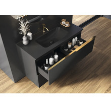 Skříňka pod umyvadlo Jungborn NONUS černá 800 x 635 x 453 mm