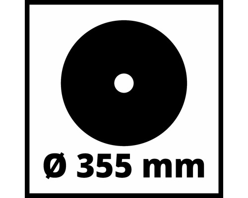 Symbol pro průměr 355 milimetrů