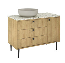 Skříňka pod umyvadlo Jungborn PRIMUS natural hickory 1000 x 720 x 456 mm