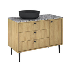 Skříňka pod umyvadlo Jungborn PRIMUS natural hickory 1000 x 720 x 456 mm