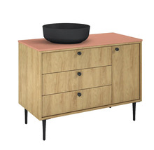 Skříňka pod umyvadlo Jungborn PRIMUS natural hickory 1000 x 720 x 456 mm