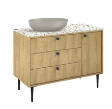 Skříňka pod umyvadlo Jungborn PRIMUS natural hickory 1000 x 720 x 456 mm