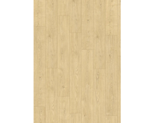 Světlá laminátová podlaha s kresbou dřeva.