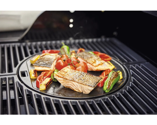 Losos a zelenina připravené na grilu