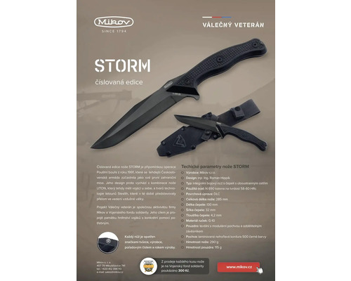 Nůž Mikov Storm s pouzdrem
