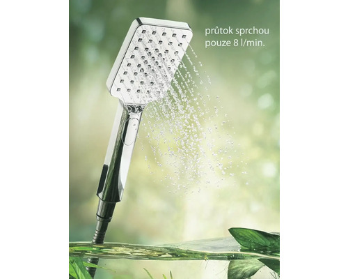 Ruční sprcha s průtokem vody