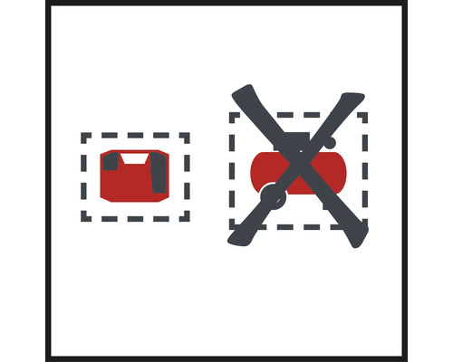 Symbol pro tlakové nádoby povoleny, tlakové nádoby nepovoleny