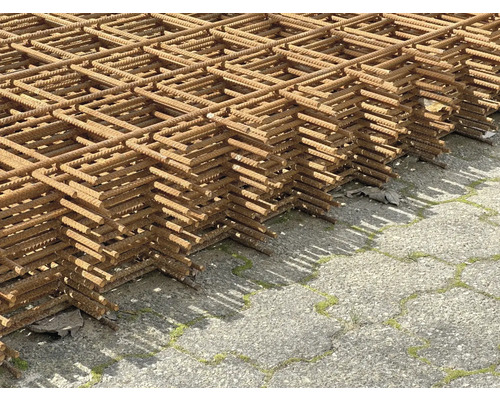 Stoh svařovaných sítí pro betonářské práce