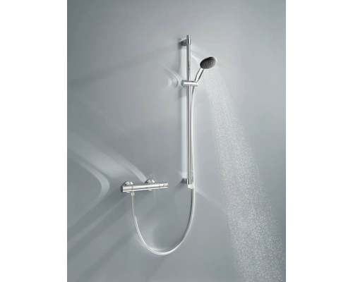 Sprchový systém s ruční sprchou a termostatickou baterií pro montáž na stěnu