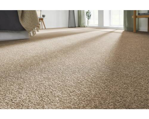 Detailní záběr ložnice s kobercem