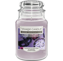 Yankee Candle Home Inspiration vonná svíčka s květinovou vůní ve sklenici s víčkem