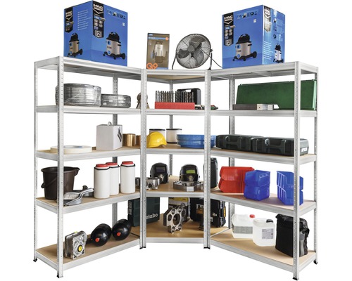 Regálový systém s nářadím a příslušenstvím