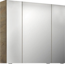 Zrcadlová skříňka bez osvětlení Jungborn VENTITRE 80 x 17 x 70,3 cm dub ribbeck