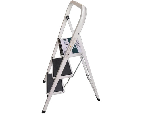 Hliníkový skládací schůdek se dvěma stupni