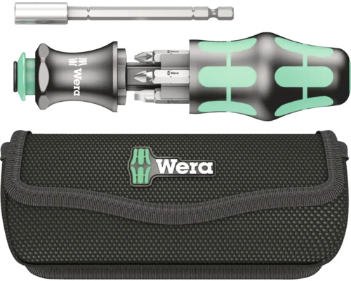 Šroubovák držadlo s bity WERA KK 28, pouzdro 6 ks