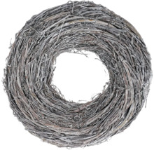 Dekorativní věnec z větví pro sezónní dekorace