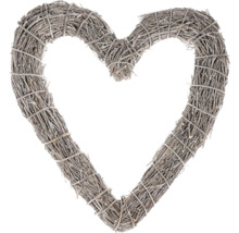 Věnec ve tvaru srdce z větví