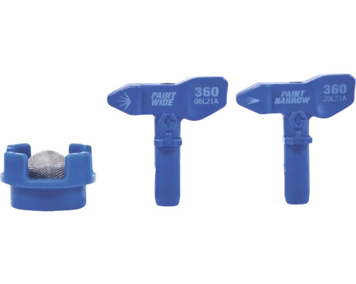 Sada trysek Magnum by Graco TrueCoat 360 Trysky pro stříkací pistole, široké a úzké provedení