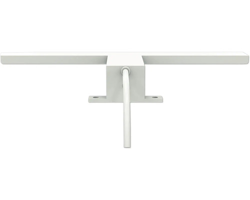 Bílé zrcadlové svítidlo s kabelem