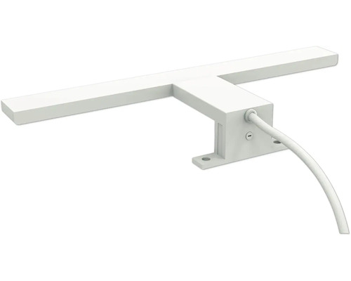 Bílé LED povrchové svítidlo s kabelem