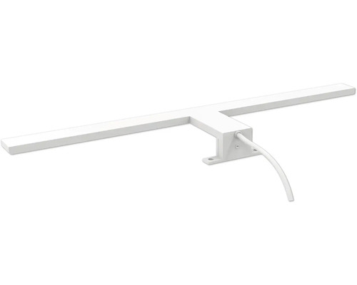 Bílé LED zrcadlové svítidlo s připojovacím kabelem