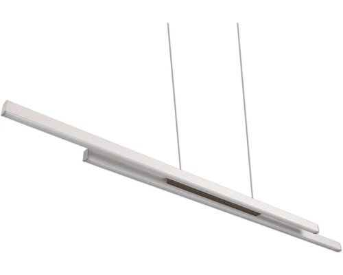 Podlouhlé LED závěsné svítidlo z kovu