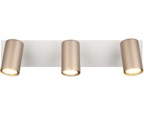 Stropní svítidlo se třemi válcovými reflektory