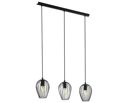 Závěsné svítidlo se třemi stínidly ve tvaru kapky