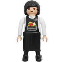 Hračka Lechuza s zástěrou a květinovým motivem