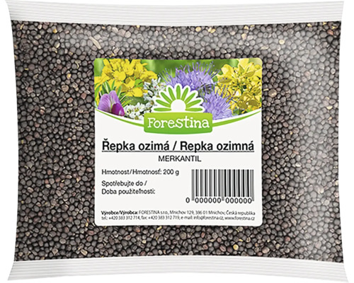 Zelené hnojení řepka ozimá SEMÍNKO Forestina merkantil 200 g