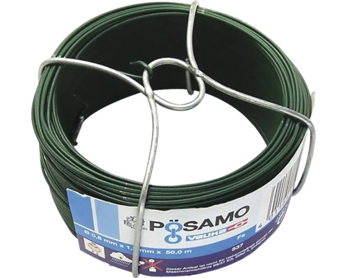 Zahradní drát, 0,8 mm x 50 m, pro upevnění a vázání v zahradě